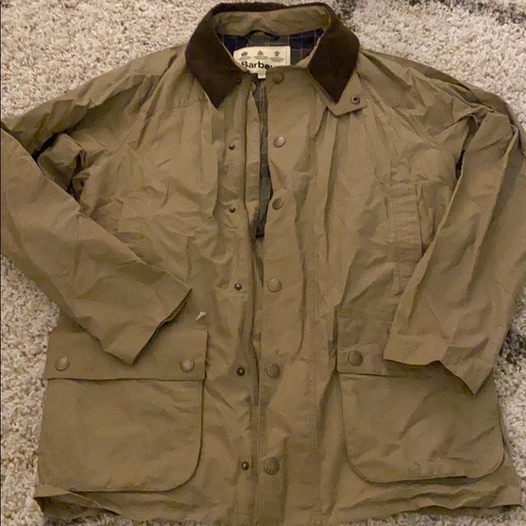 barbour beige jacket